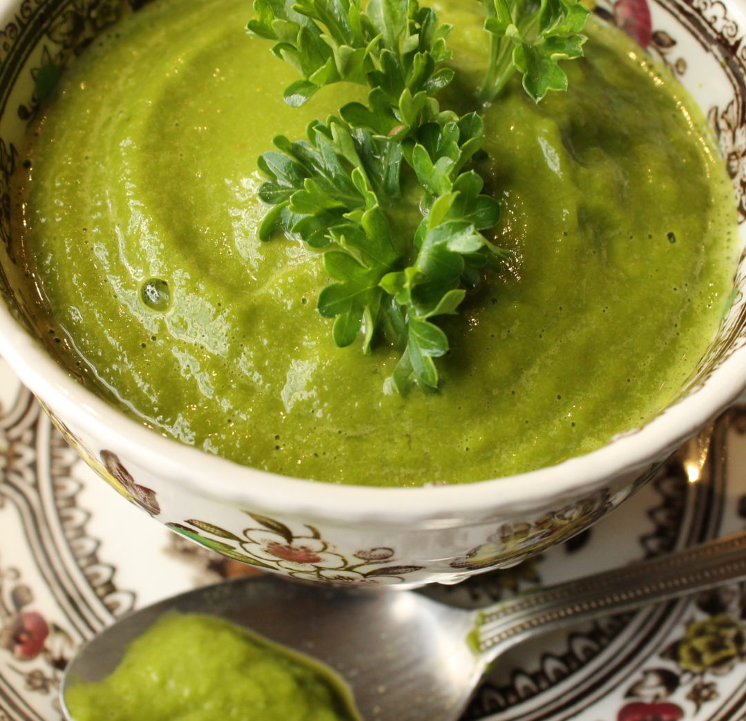 A new twist on soup….green and raw!