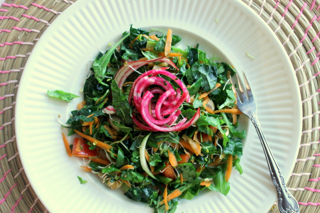 Sunday Salad: Lazy Kale Salad!
