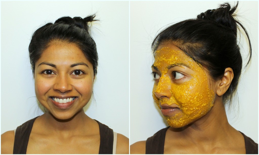 turmeric face mask oct 2013