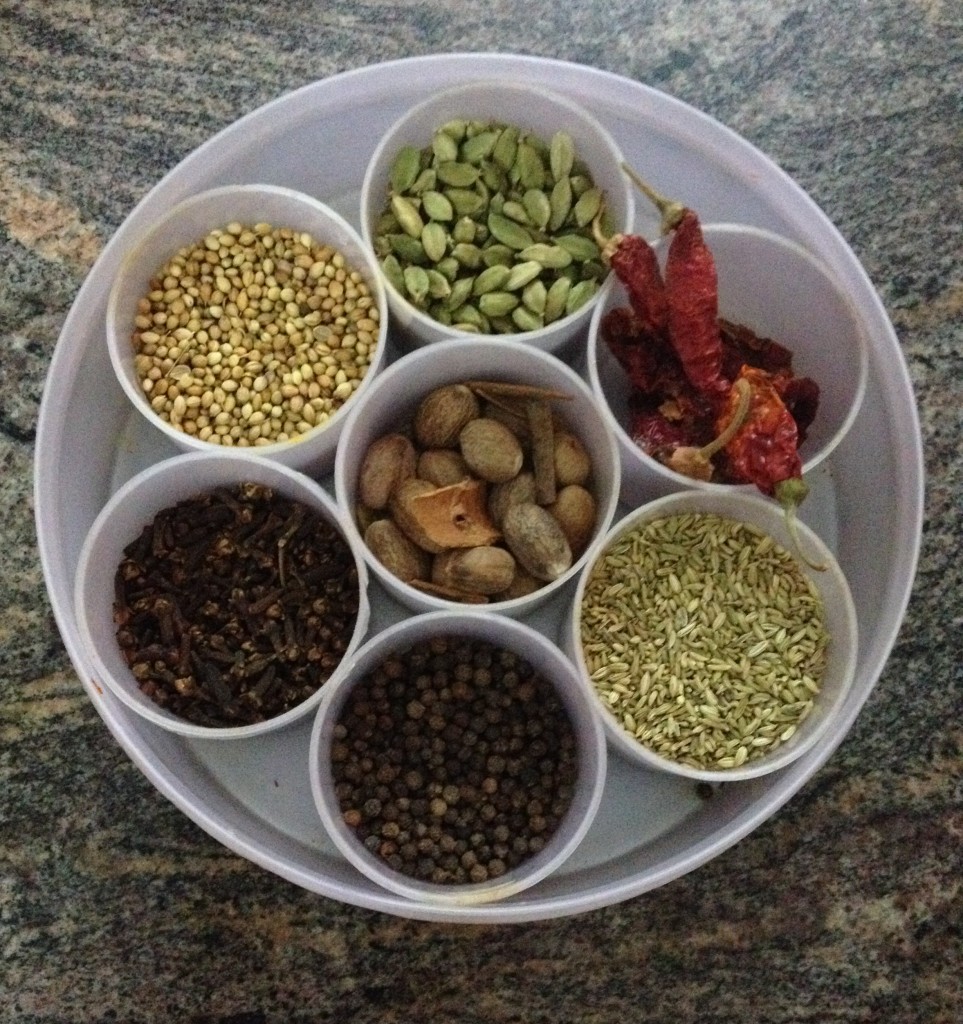 Typical Indian Spices in Goa