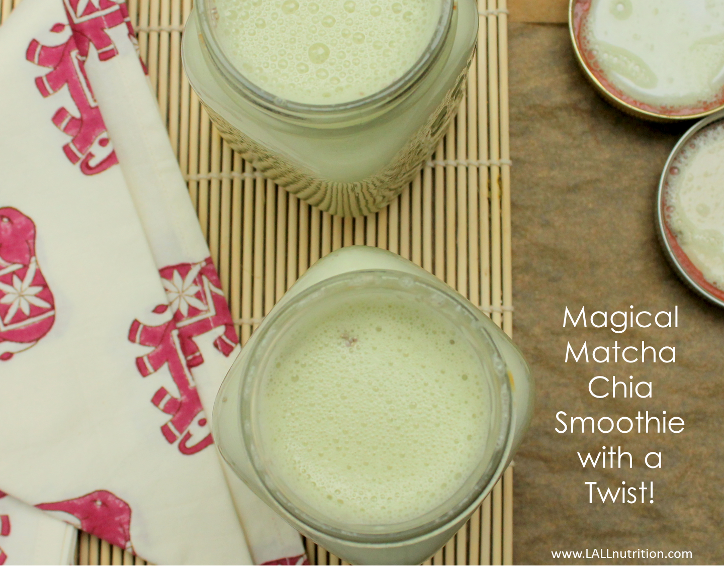 Magical Matcha and Chia Smoothie with a Twist!