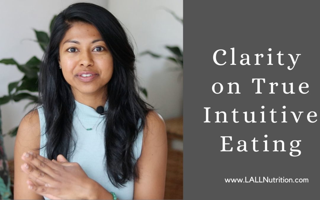 Clarity on True Intuitive Eating