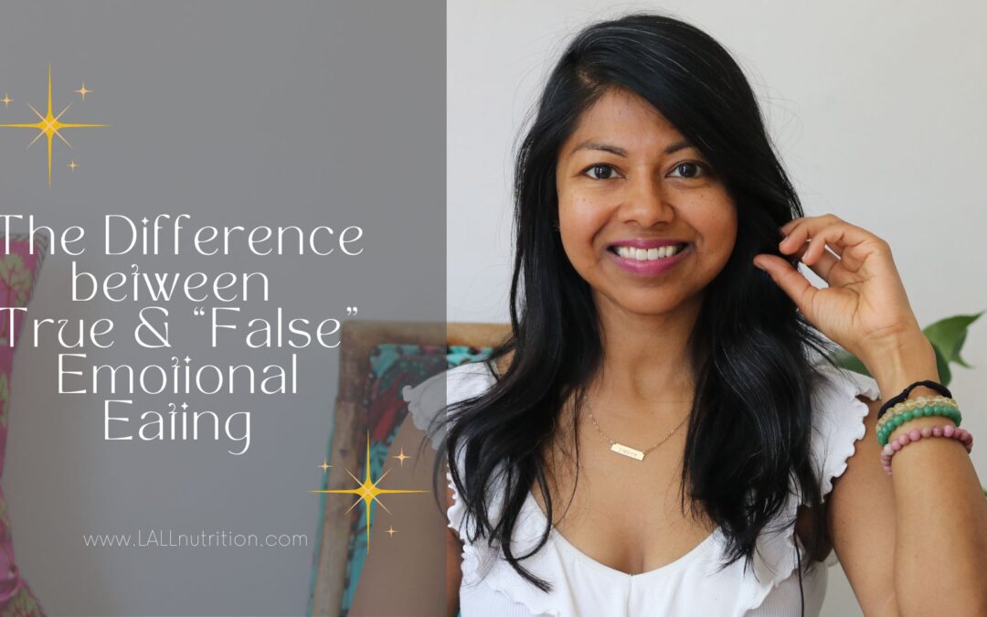 The Difference between True & “False” Emotional Eating